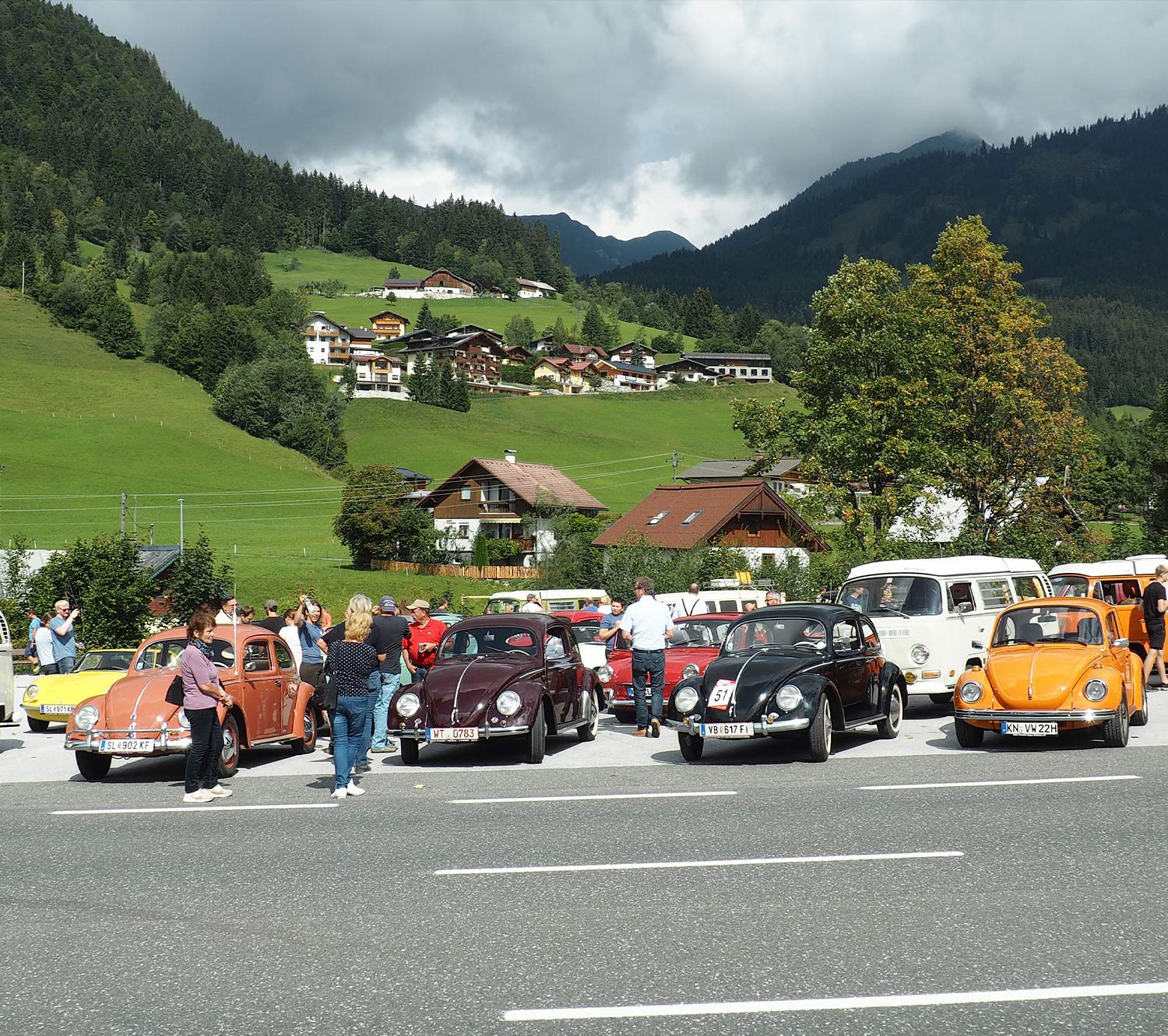 Volkswagen Klassiker auf der Postalm Volkswagen Klassiker auf der Postalm