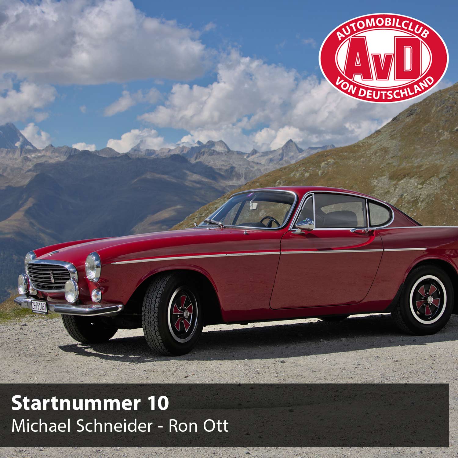 AvD-Histo-Tour - Startnummer 10 AvD-Histo-Tour - Startnummer 10