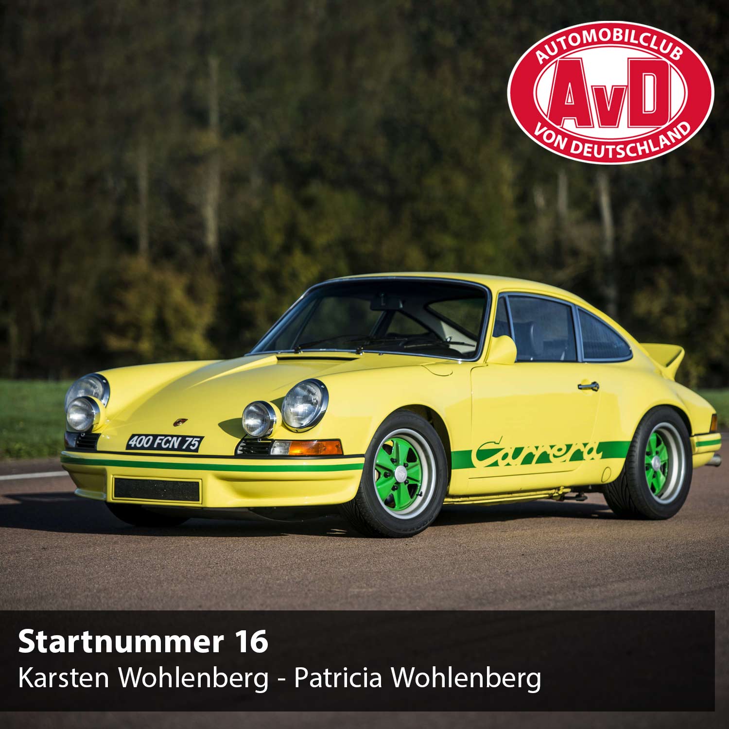 AvD-Histo-Tour - Startnummer 16 AvD-Histo-Tour - Startnummer 16