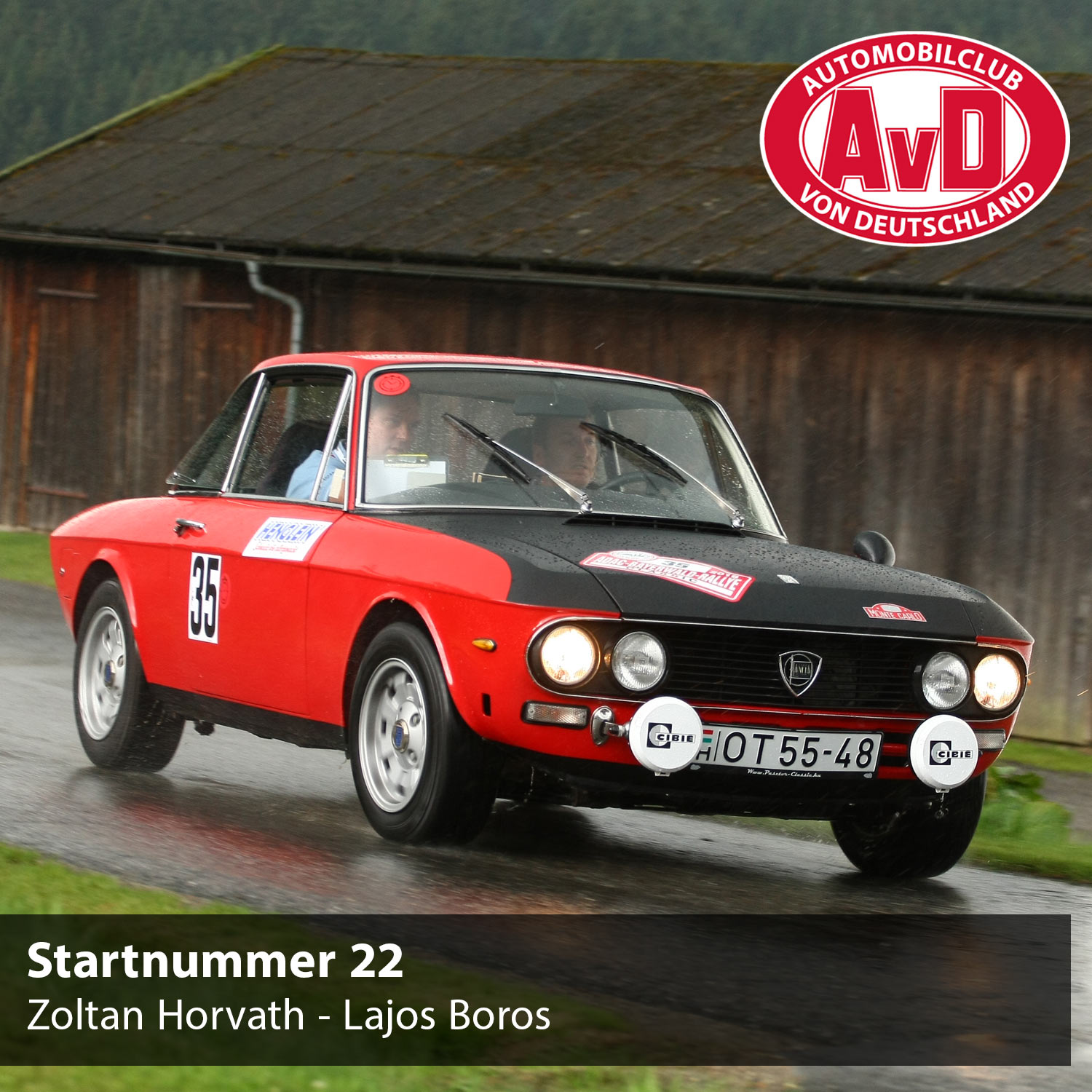 AvD-Histo-Tour - Startnummer 22 AvD-Histo-Tour - Startnummer 22