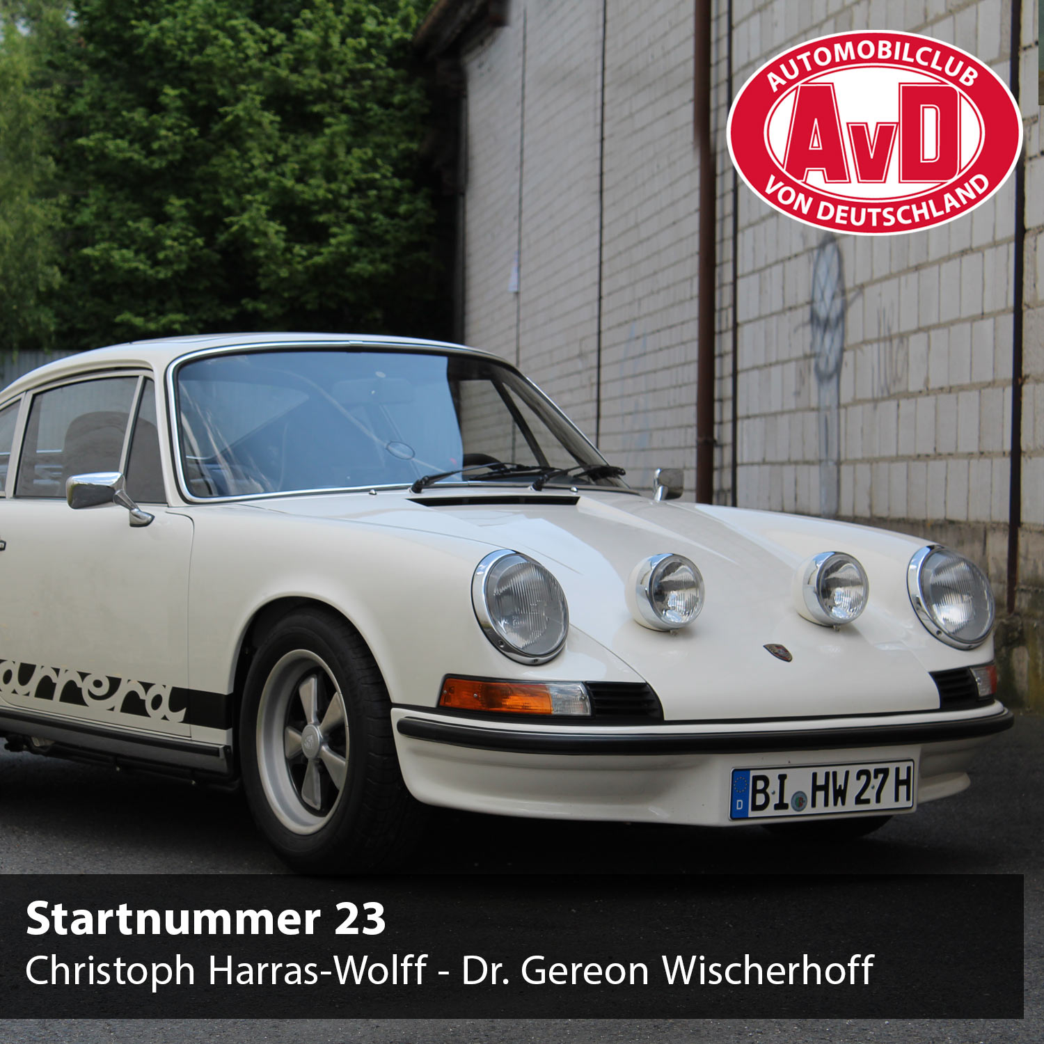 AvD-Histo-Tour - Startnummer 23 AvD-Histo-Tour - Startnummer 23