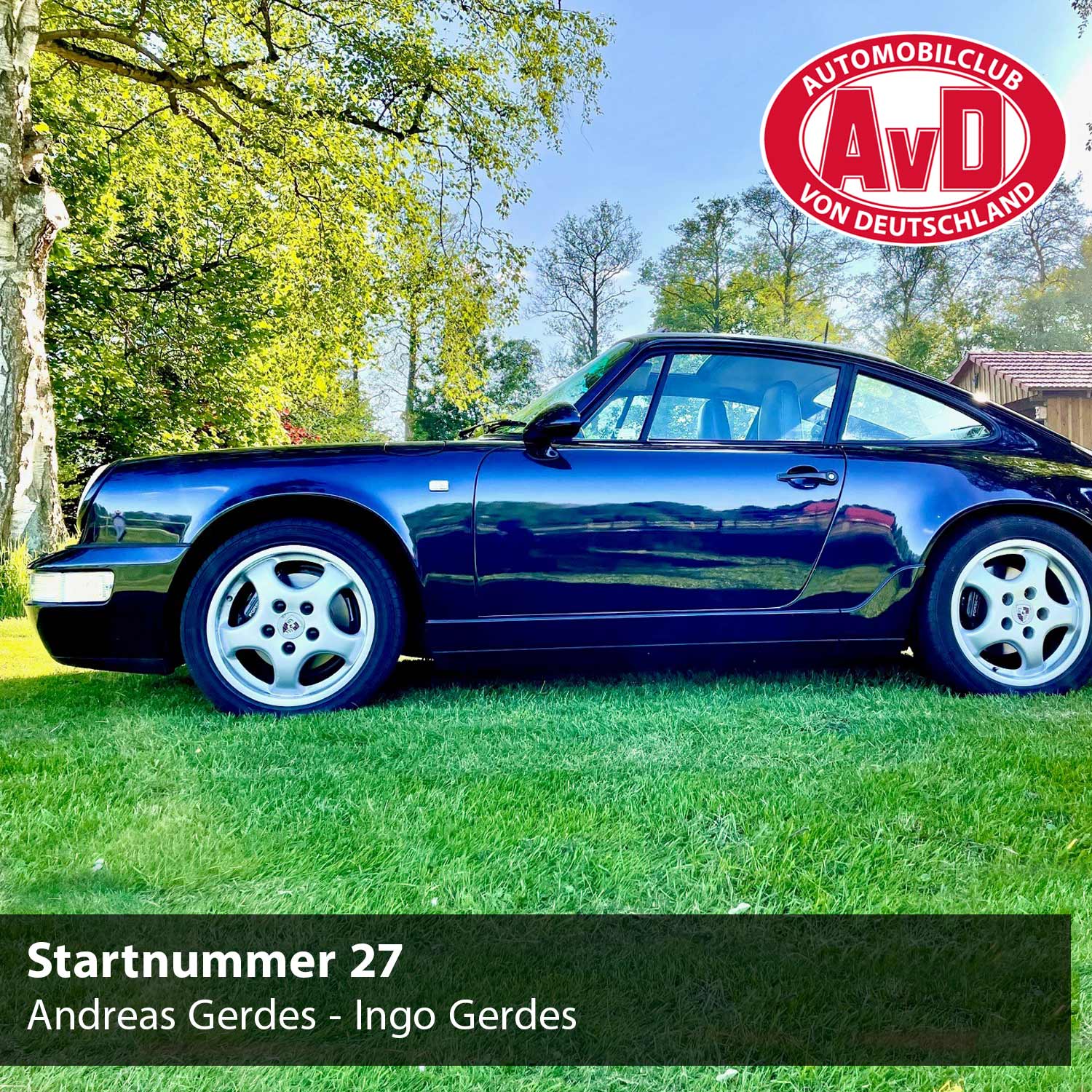 AvD-Histo-Tour - Startnummer 27 AvD-Histo-Tour - Startnummer 27