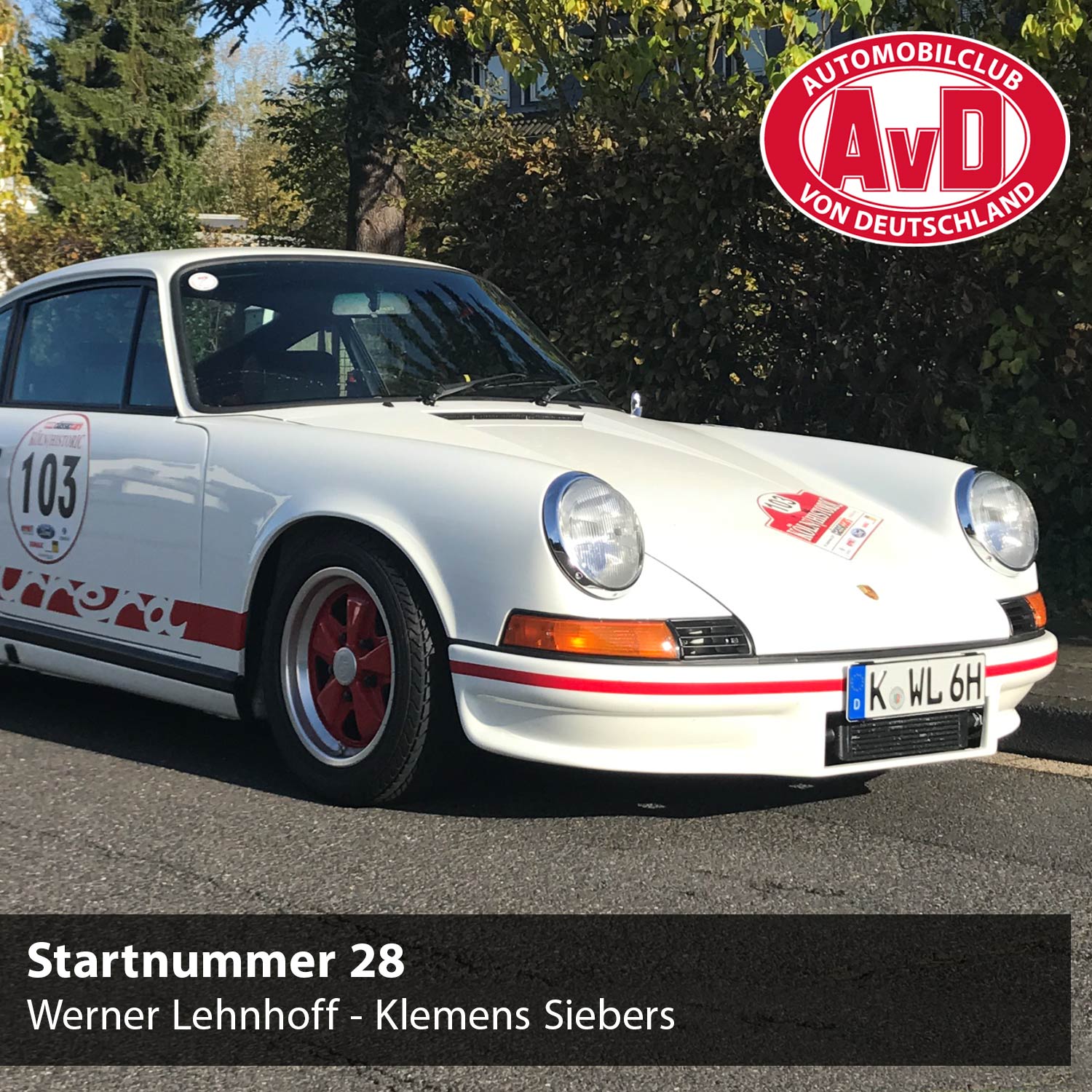 AvD-Histo-Tour - Startnummer 28 AvD-Histo-Tour - Startnummer 28