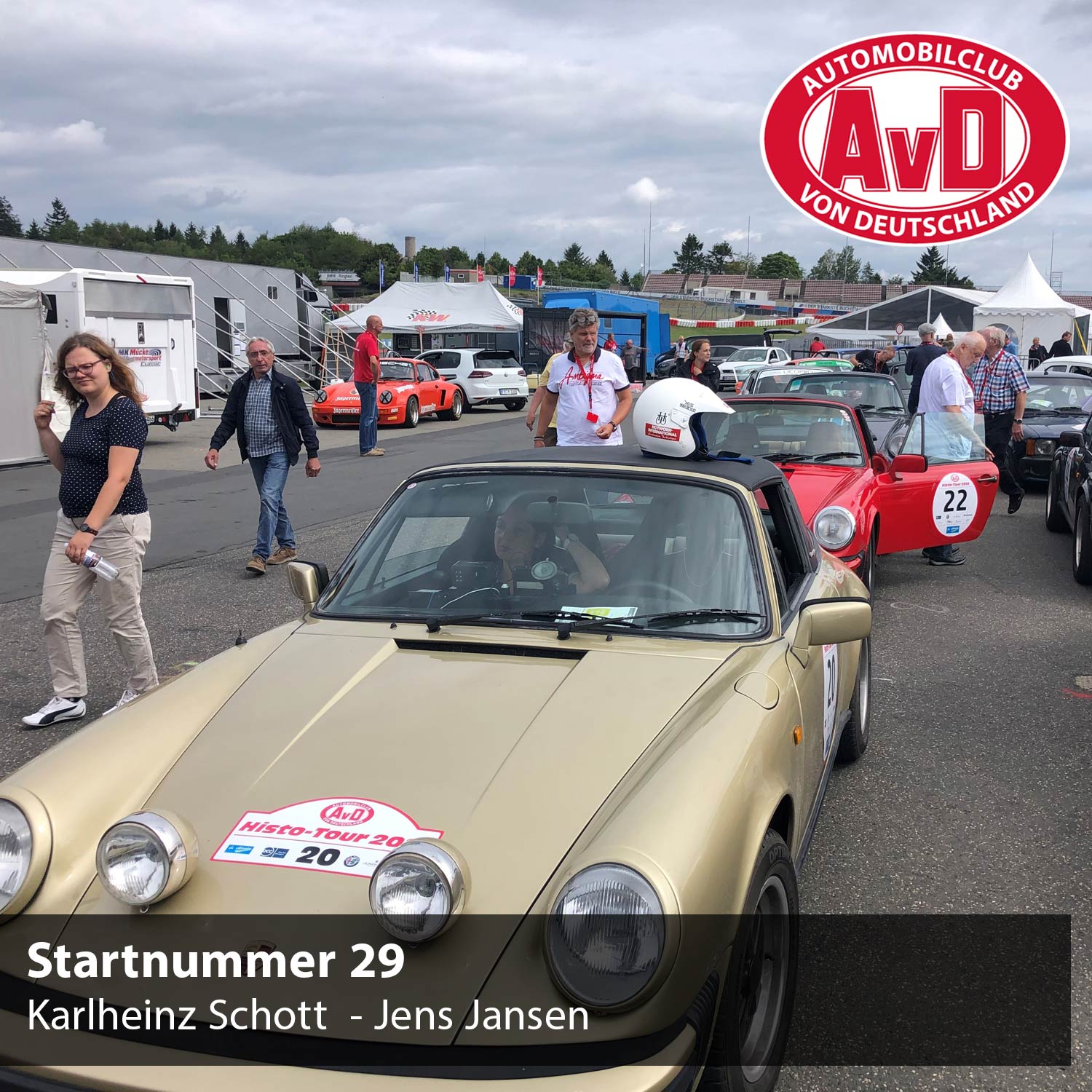 AvD-Histo-Tour - Startnummer 29 AvD-Histo-Tour - Startnummer 29