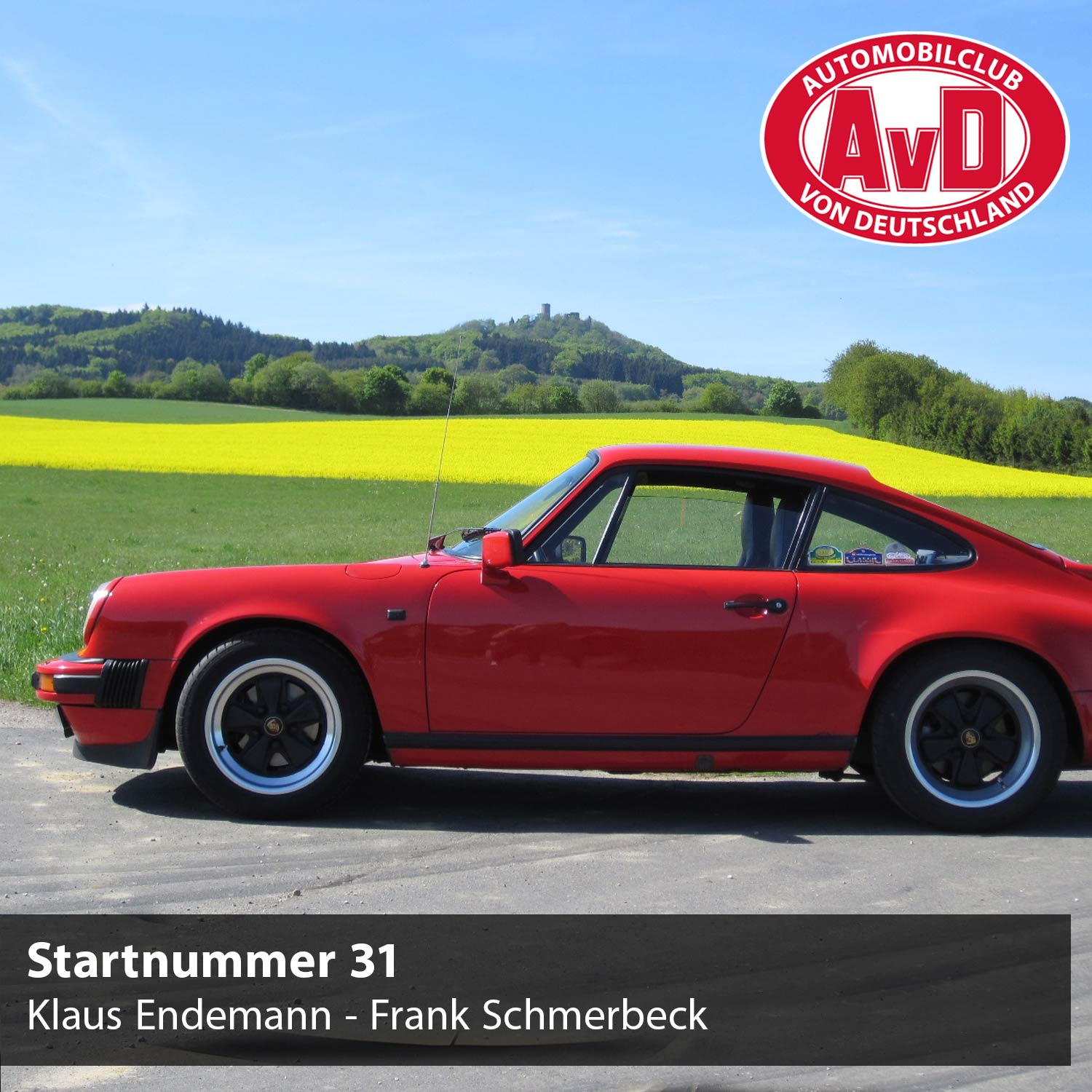AvD-Histo-Tour - Startnummer 31 AvD-Histo-Tour - Startnummer 31