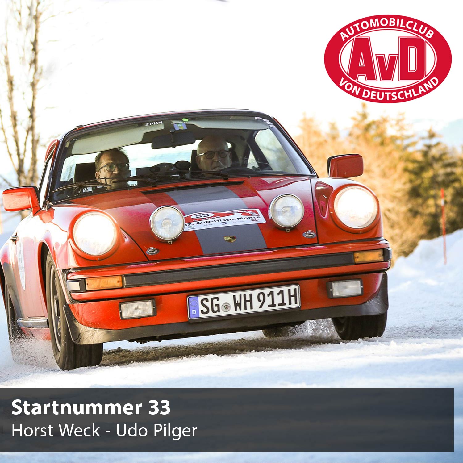 AvD-Histo-Tour - Startnummer 33 AvD-Histo-Tour - Startnummer 33