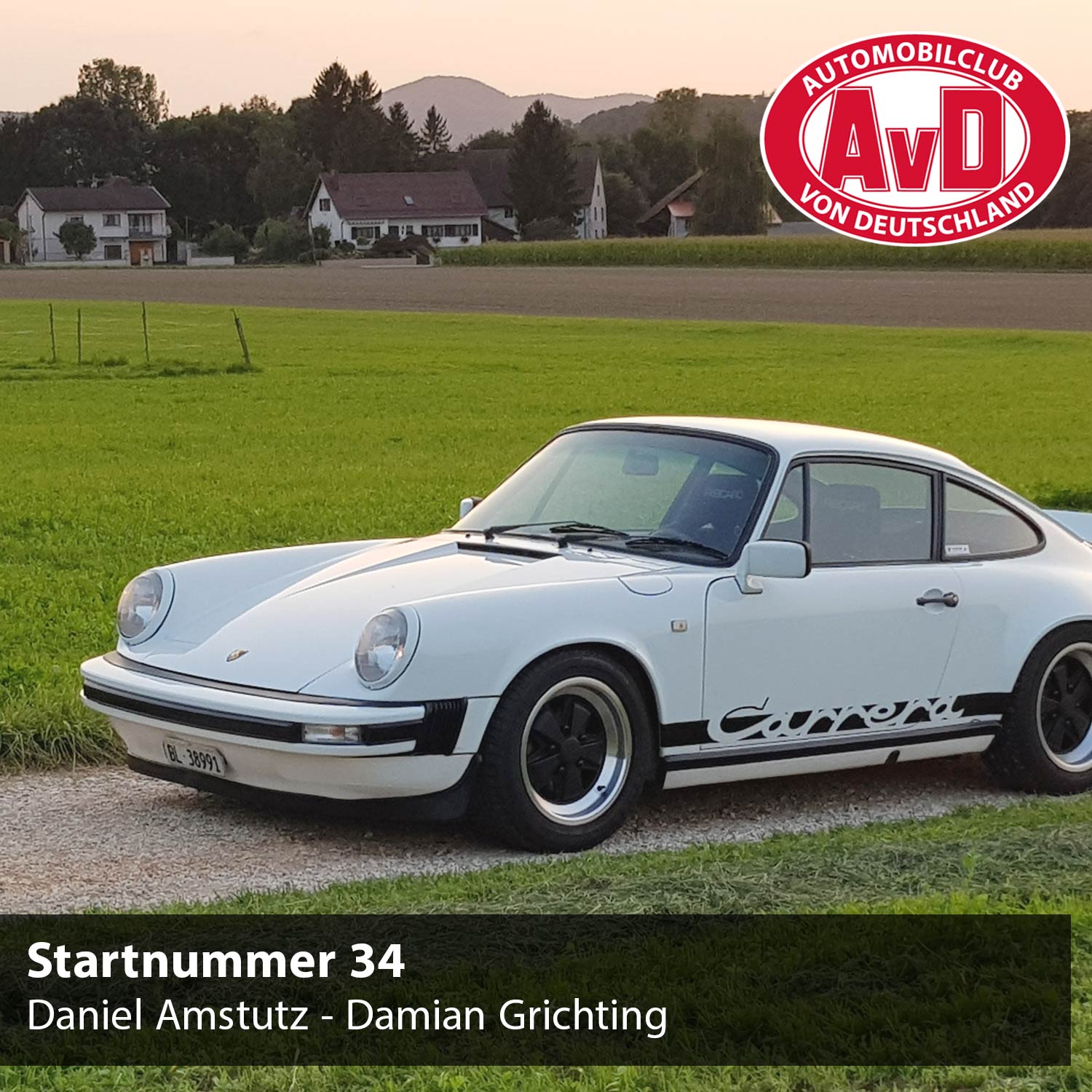AvD-Histo-Tour - Startnummer 34 AvD-Histo-Tour - Startnummer 34