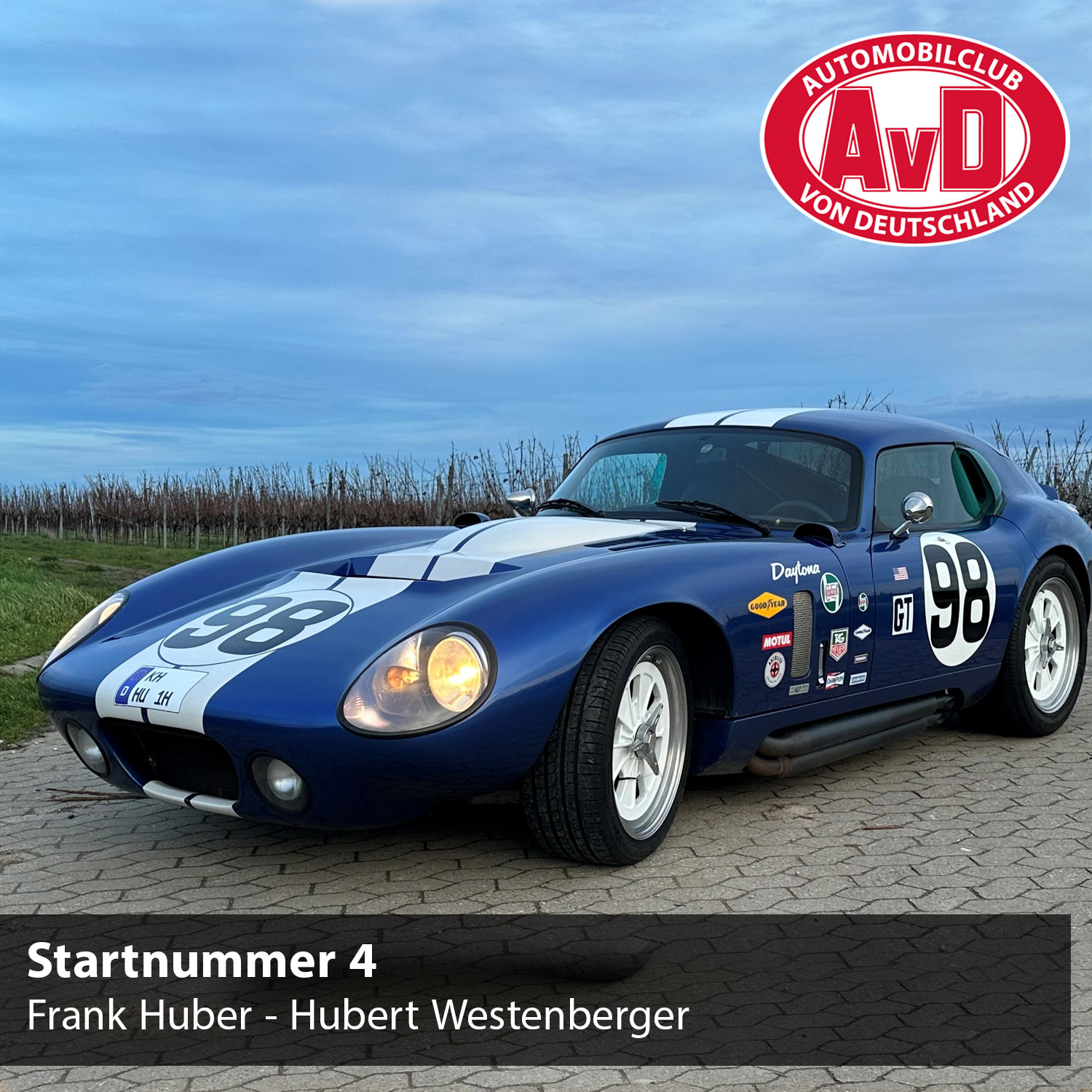 AvD-Histo-Tour - Startnummer 4 AvD-Histo-Tour - Startnummer 4