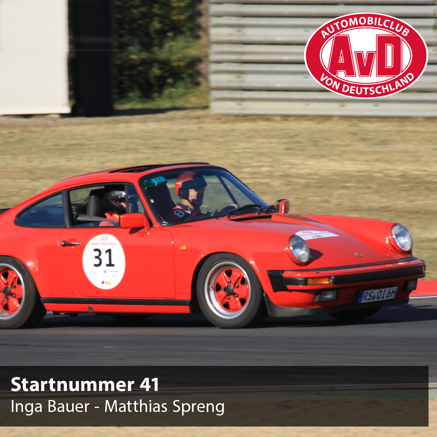 AvD-Histo-Tour - Startnummer 41 AvD-Histo-Tour - Startnummer 41