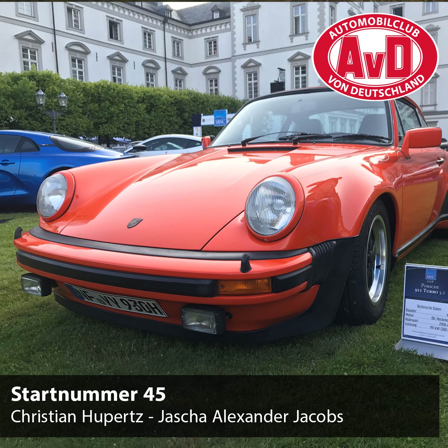 AvD-Histo-Tour - Startnummer 45 AvD-Histo-Tour - Startnummer 45