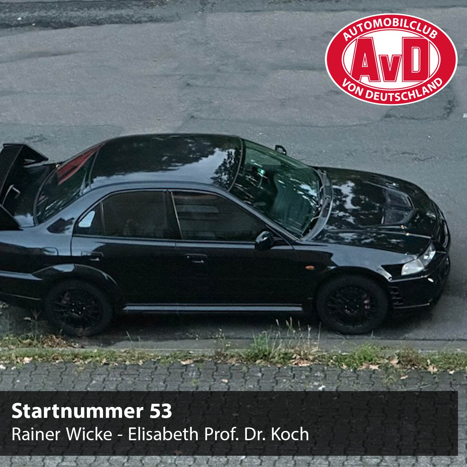 AvD-Histo-Tour - Startnummer 53 AvD-Histo-Tour - Startnummer 53