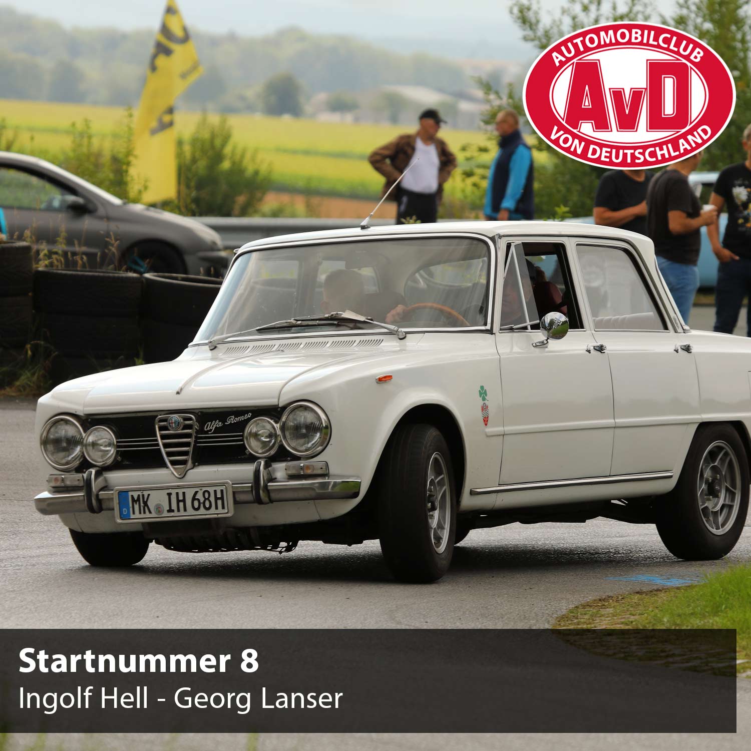 AvD-Histo-Tour - Startnummer 8 AvD-Histo-Tour - Startnummer 8