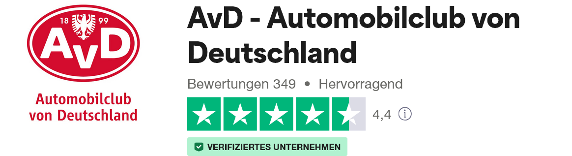 Trustpilot Bewertung AvD vom 05-11-2024