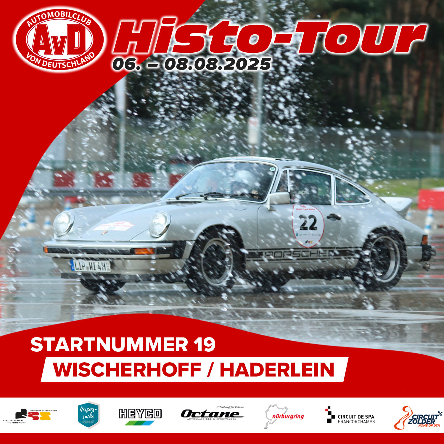 AvD-Histo-Tour 2025 Startnummer 19 AvD-Histo-Tour 2025 Startnummer 19