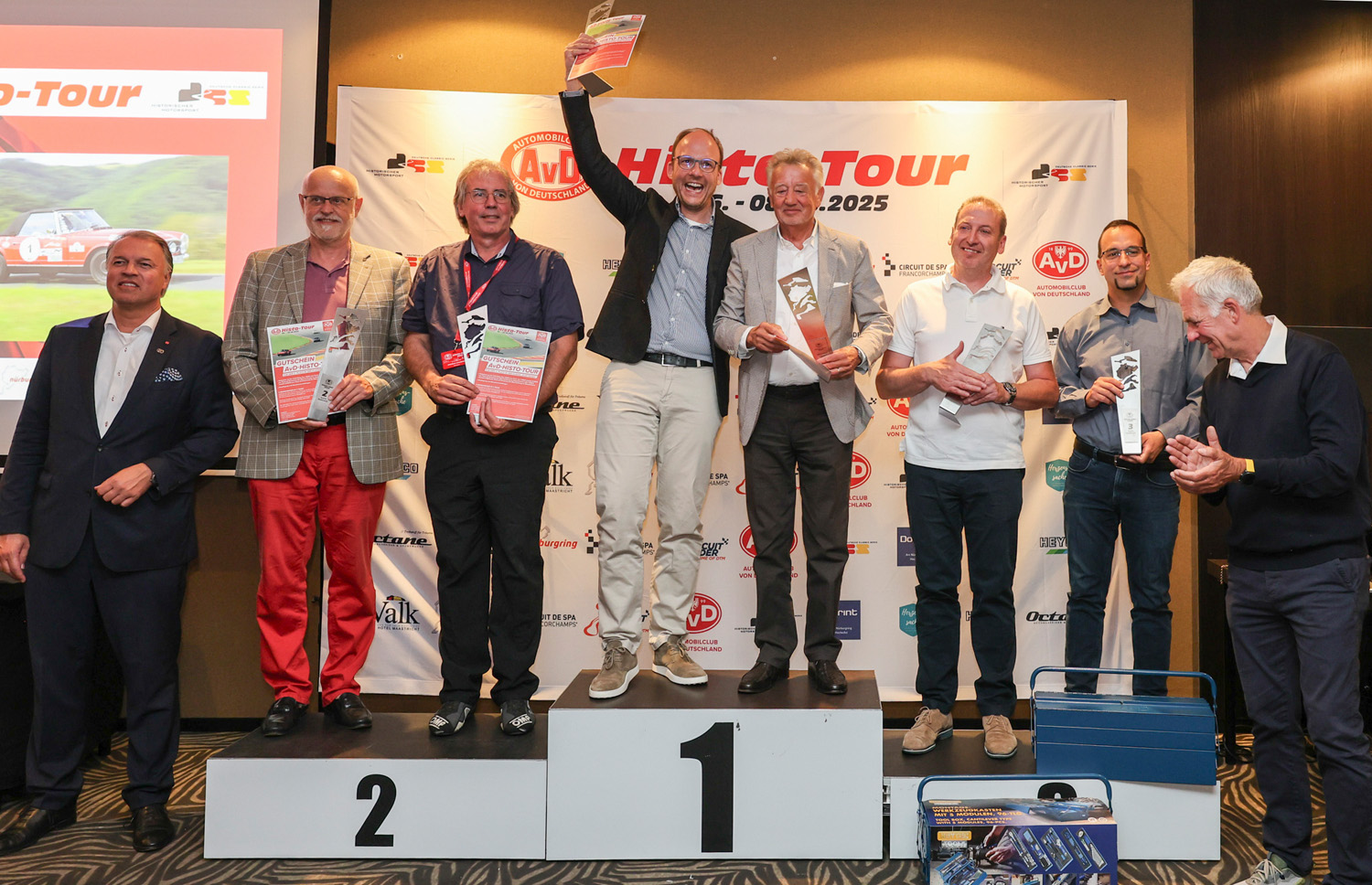 AvD-Histo-Tour 2025 Siegerehrung Tag 3 AvD-Histo-Tour 2025 Siegerehrung Tag 3