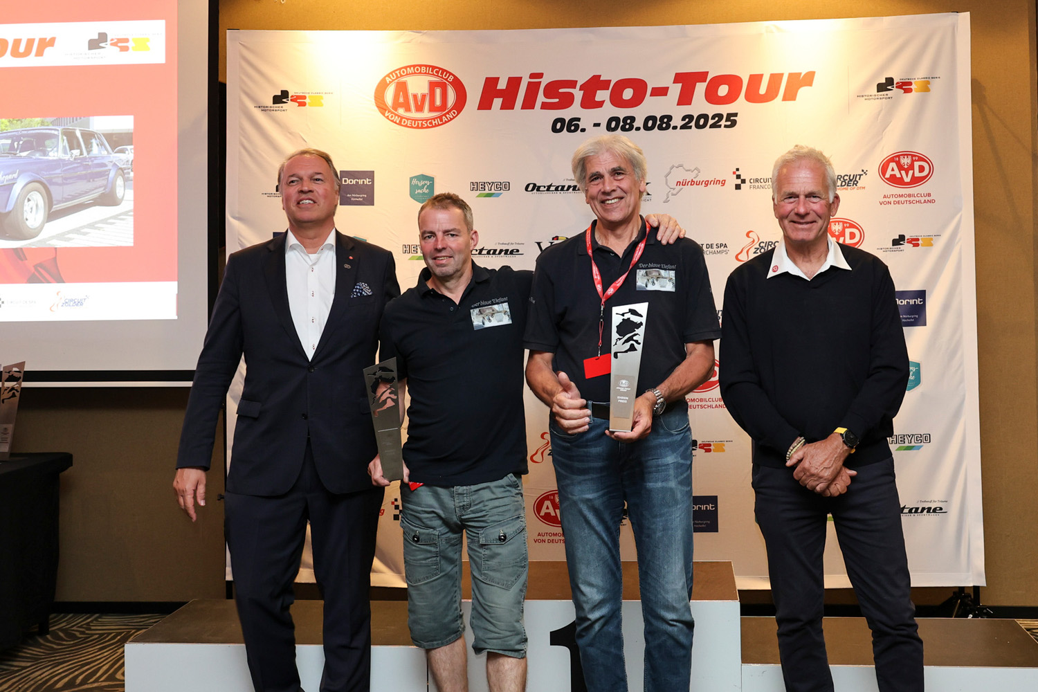 AvD-Histo-Tour 2025 Siegerehrung Tag 3 AvD-Histo-Tour 2025 Siegerehrung Tag 3