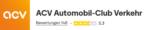Trustpilot Bewertung ACV vom 23-09-2025