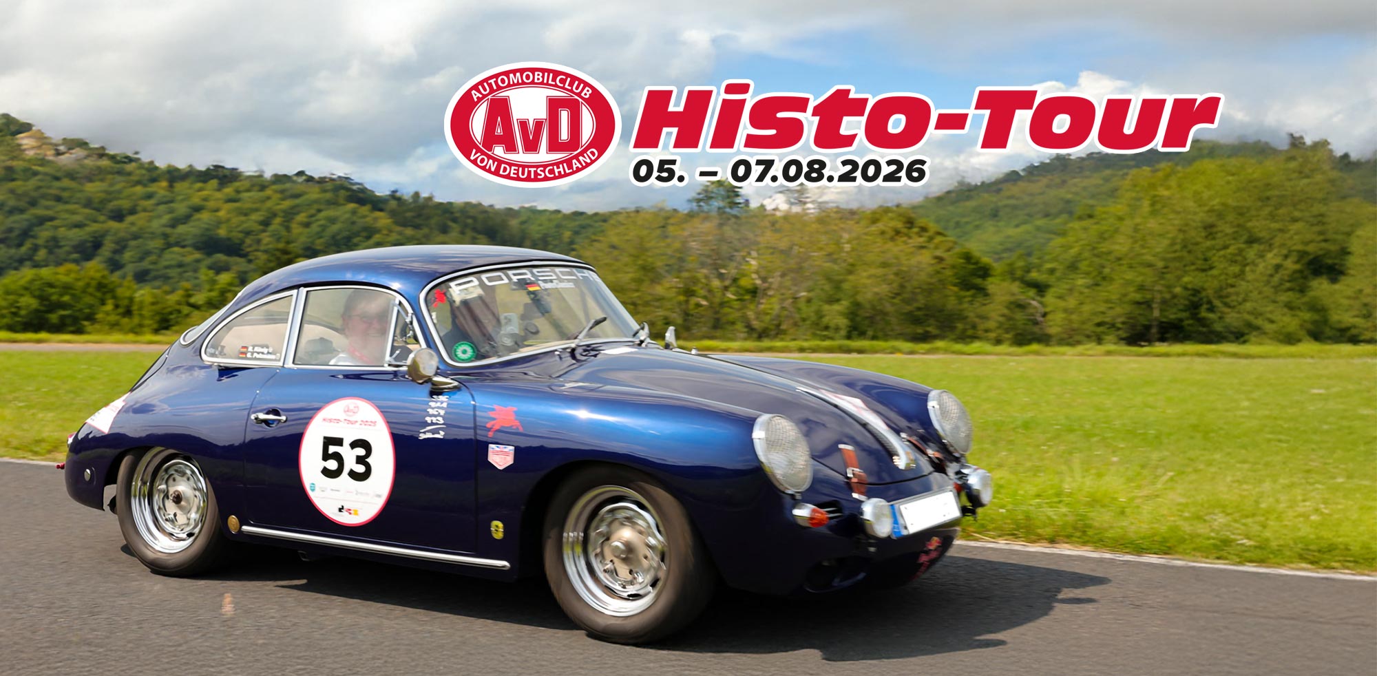 AvD Pressemeldung - Termin der AvD-Histo-Tour 2026 steht fest